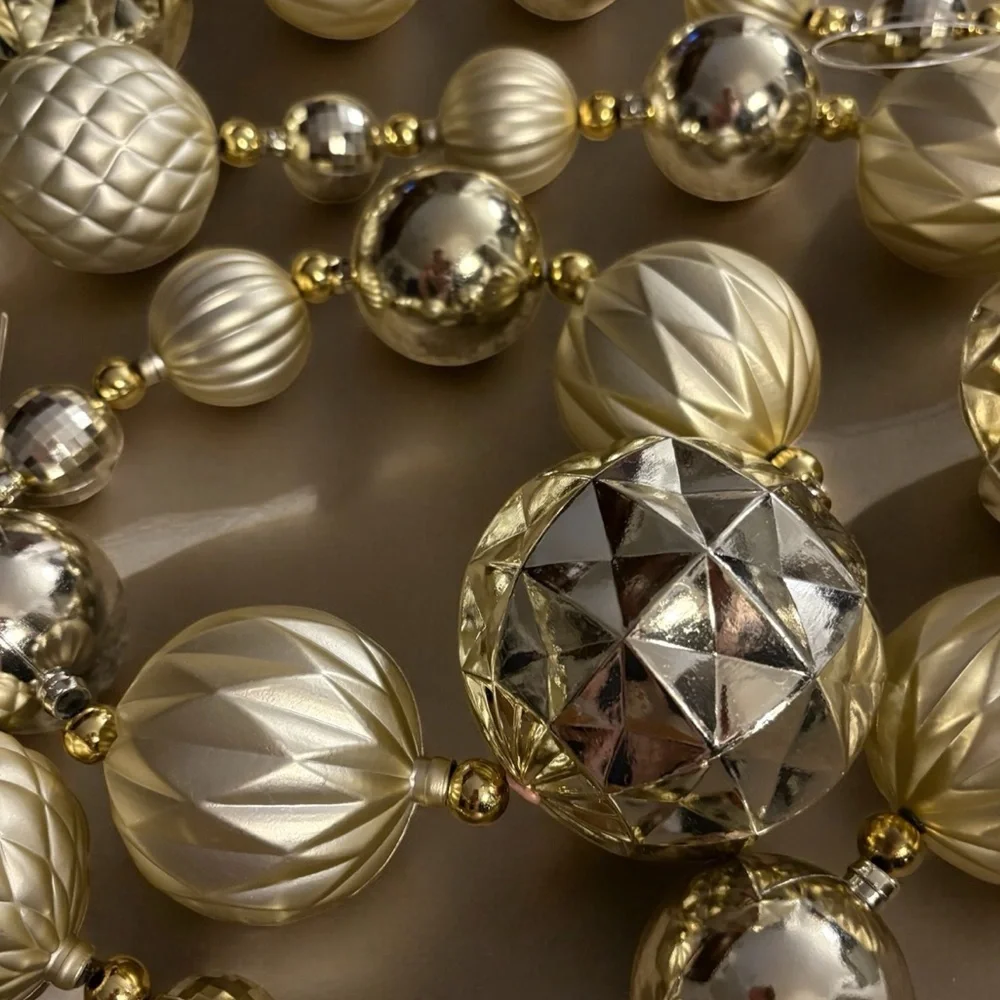 6’ Shatterproof Christmas Ornament Garland